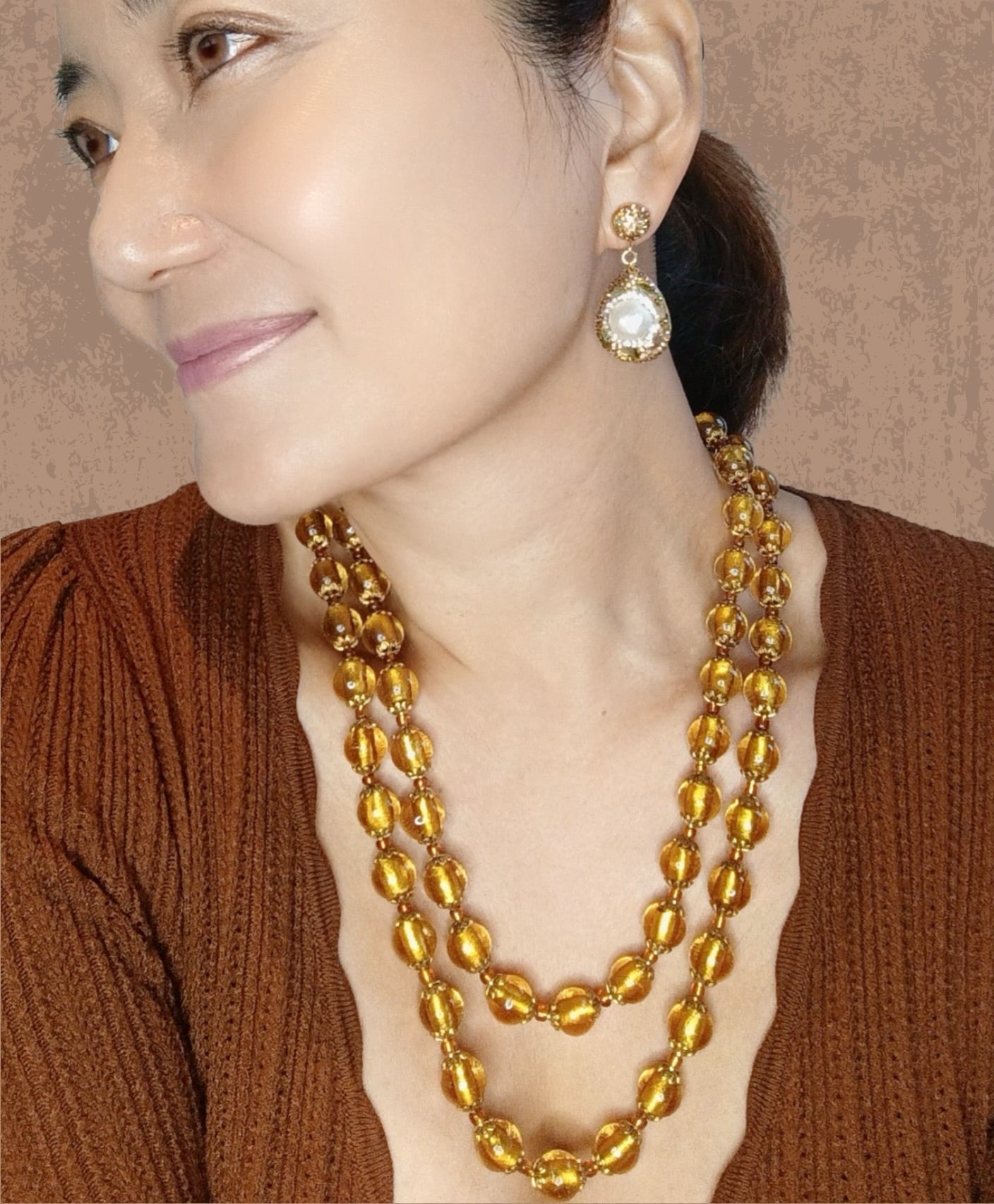 Ohrringe "Dazzling-Tear of mermaid" - Gorgeous Kollektion
