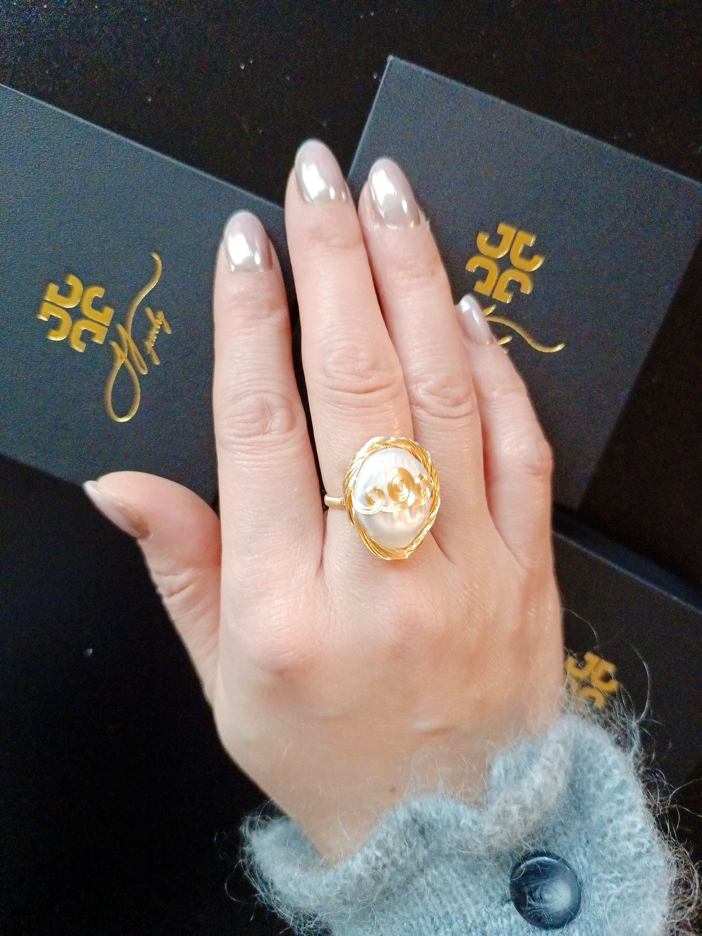 Ring " 繁花 Hua“ - Linglong Kollektion