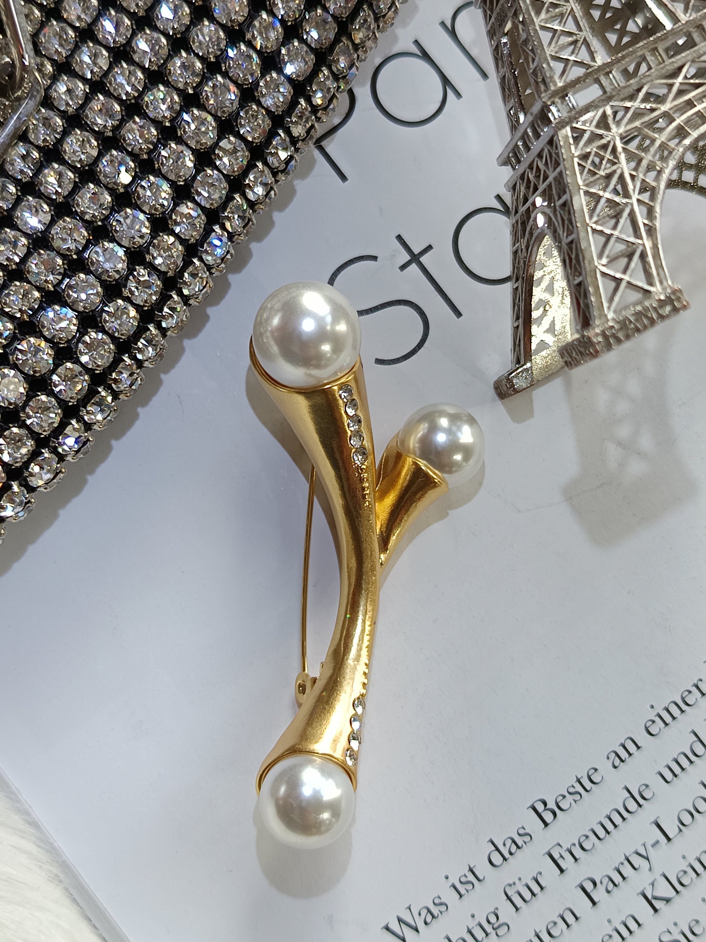 Brosche "Golden branches" - Gorgeous Kollektion