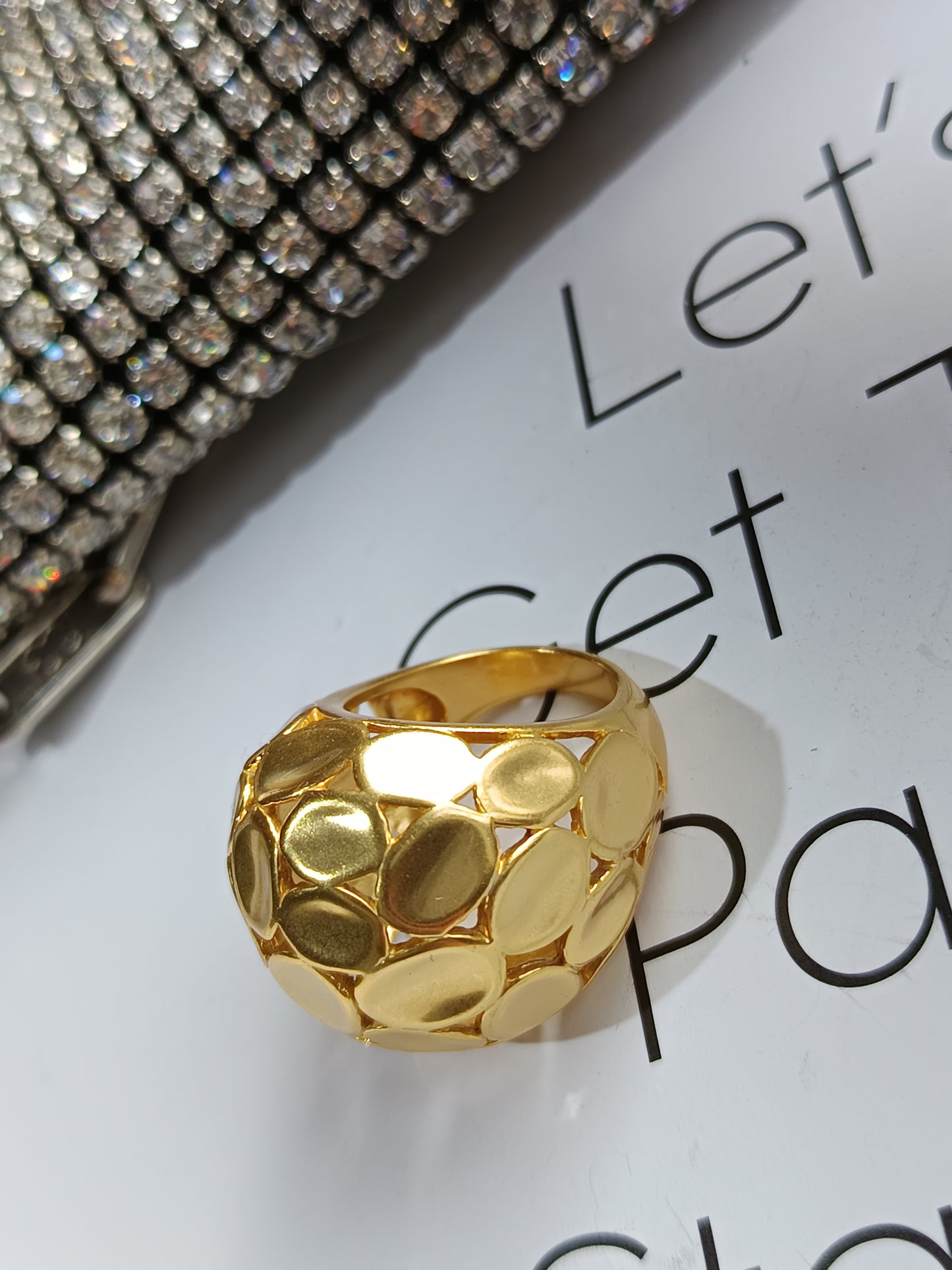 Ring "Golden Leaves" -Gorgeous Kollektion