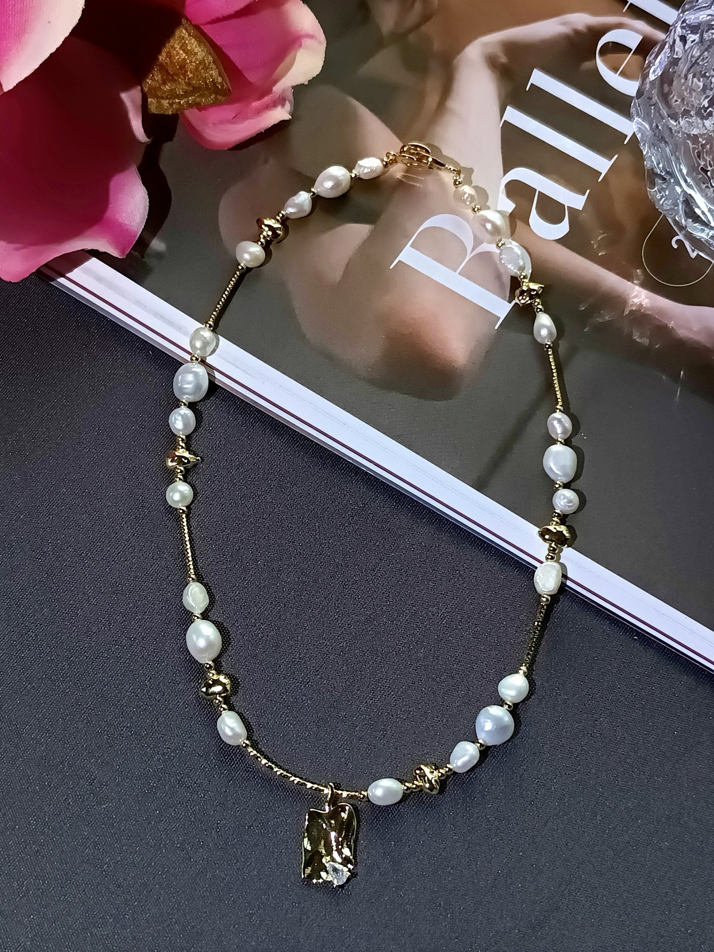 Necklace "丽 Li" (Linglong Collection) 