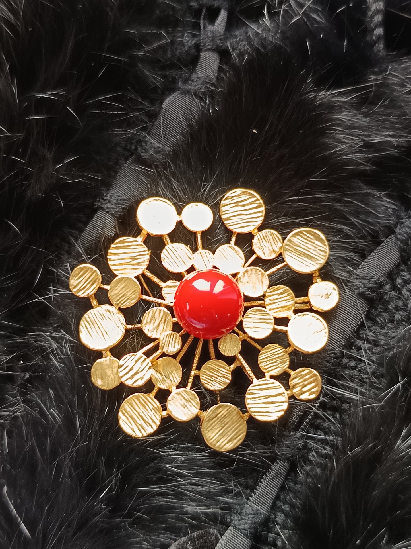 Brosche "Golden snowflake" - Gorgeous Kollektion