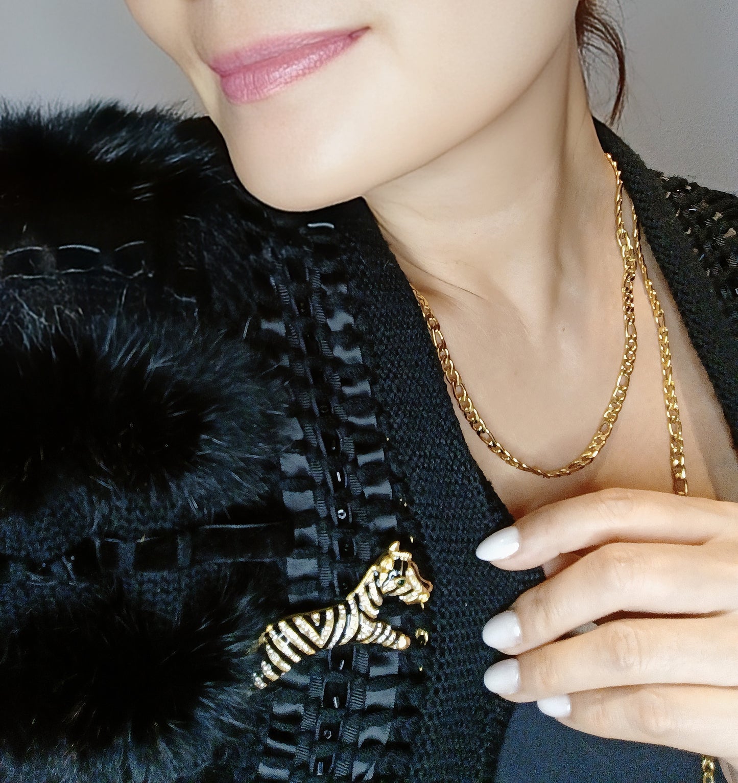 Brosche "Zebra"- Gorgeous Kollektion