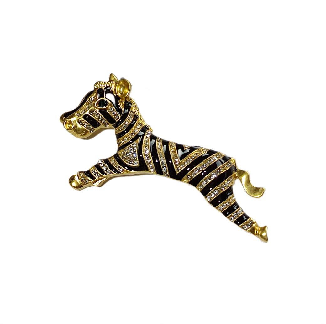 Brosche "Zebra"- Gorgeous Kollektion