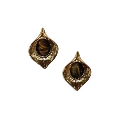 Earrings "Golden leaves" - Gorgeous collection 